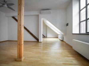 Pronájem bytu 1+kk, Praha - Karlín, Kaizlovy sady, 78 m2