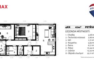 Pronájem rodinného domu, Petřvald, Podlesní, 51 m2