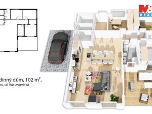 Prodej rodinného domu, Šenov, Václavovická, 102 m2