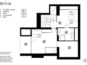 Prodej bytu 3+kk, Praha - Holešovice, Dělnická, 104 m2