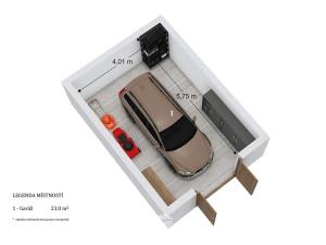 Prodej garáže, Boskovice, 23 m2