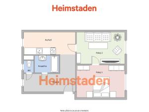 Pronájem bytu 2+1, Havířov - Šumbark, Smetanova, 54 m2