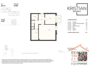 Prodej bytu 2+kk, Hradec Králové, Pod Zámečkem, 61 m2