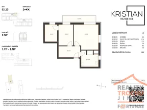 Prodej bytu 2+kk, Hradec Králové, Pod Zámečkem, 66 m2
