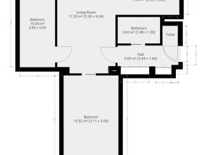 Pronájem bytu 3+kk, Praha - Libeň, Konšelská, 62 m2