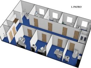 Pronájem kanceláře, Brno, Cimburkova, 182 m2