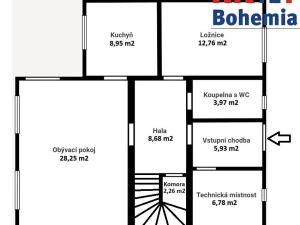 Prodej rodinného domu, Český Brod, Pod Malým vrchem, 119 m2
