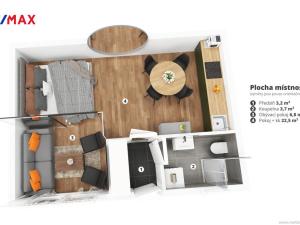 Prodej bytu 1+kk, Praha - Vinohrady, Rubešova, 36 m2