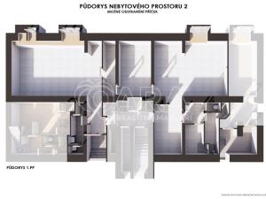 Prodej obchodního prostoru, Brno, Lidická, 172 m2