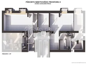 Prodej obchodního prostoru, Brno, Lidická, 172 m2