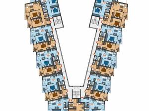 Prodej bytu 2+kk, Sveti Vlas, Bulharsko, 50 m2