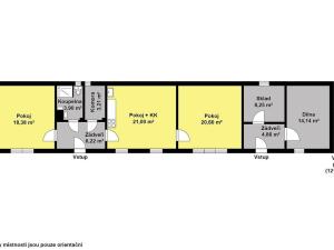 Prodej rodinného domu, Velim, Pražská, 100 m2