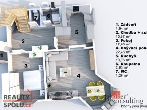 Prodej rodinného domu, Hanušovice, Sportovní, 105 m2