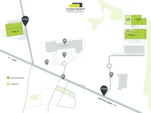 Pronájem skladu, Krupka, Eduarda Proppera, 12500 m2