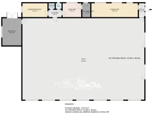 Pronájem výrobních prostor, Blansko - Olešná, 370 m2