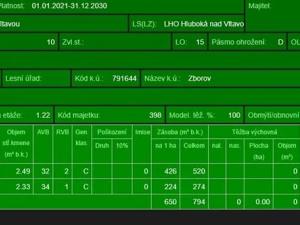 Prodej podílu lesa, Ledenice, 4462 m2