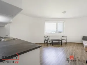 Pronájem bytu 1+kk, Brno - Černá Pole, třída Generála Píky, 35 m2