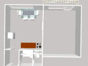 Pronájem bytu 1+1, Milevsko, B. Němcové, 42 m2