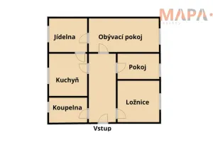 Prodej bytu 4+1, Litvínov - Horní Litvínov, Podkrušnohorská, 73 m2