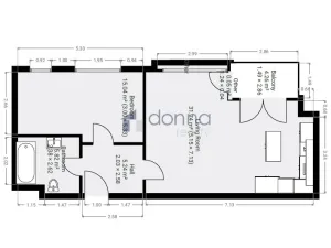 Prodej bytu 2+kk, Praha, Moskevská, 59 m2