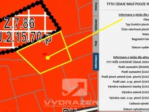 Prodej zahrady, Liberec, 1547 m2
