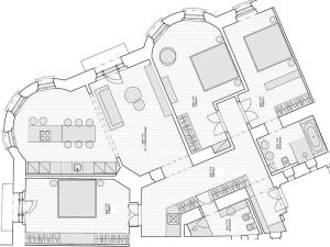 Pronájem bytu 4+kk, Praha - Vinohrady, Laubova, 170 m2