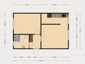 Prodej bytu 1+1, Božičany, 39 m2
