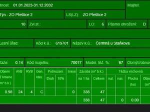 Prodej lesa, Čermná, 9742 m2