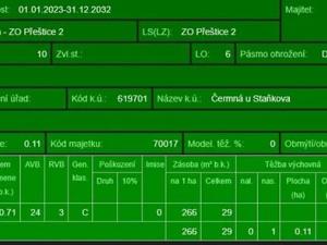 Prodej lesa, Čermná, 9742 m2