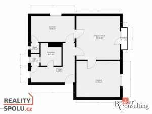 Pronájem bytu 2+1, Rokycany - Nové Město, Mládežníků, 63 m2