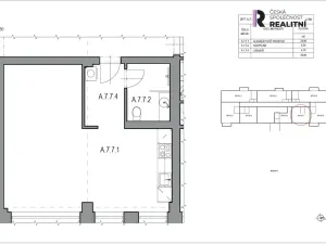 Pronájem bytu 1+kk, Zlín, Lorencova, 43 m2