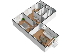 Prodej bytu 3+kk, Golčův Jeníkov, Komenského, 62 m2