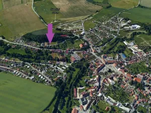 Prodej pozemku pro bydlení, Dačice, U Třech křížů, 713 m2