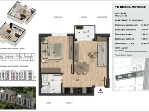 Prodej bytu 2+kk, Golem, Albánie, 50 m2