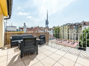 Pronájem bytu 2+1, Praha - Žižkov, Bořivojova, 116 m2