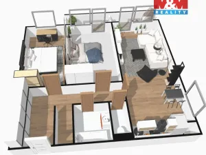 Pronájem bytu 3+kk, Čáslav - Čáslav-Nové Město, Čeplova, 75 m2