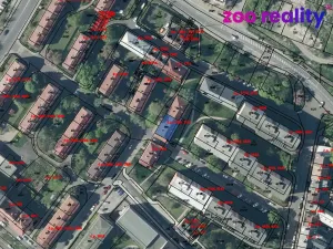 Pronájem bytu 2+1, Chomutov, Selská, 55 m2