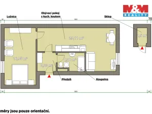 Prodej bytu 2+kk, Železná Ruda, Sklářská, 48 m2
