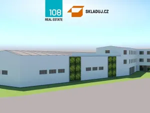 Pronájem skladu, Zlatníky-Hodkovice, Technologická, 1100 m2