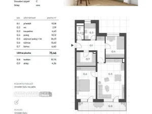 Prodej bytu 3+kk, Vyškov - Vyškov-Předměstí, 75 m2