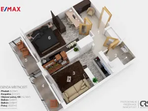 Prodej bytu 2+kk, Ostrava - Dubina, Antonína Poledníka, 44 m2