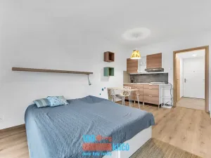 Pronájem bytu 1+kk, Praha - Třebonice, K metru, 30 m2