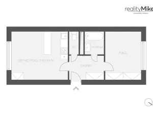 Prodej bytu 1+1, Železný Brod, Na Vápence, 41 m2