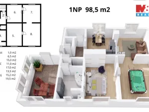 Prodej rodinného domu, Pchery - Humny, U Dobré Vody, 240 m2