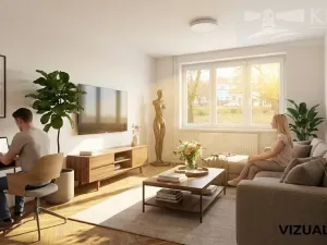 Pronájem bytu 2+1, Praha, Vrútecká, 53 m2