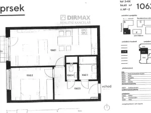 Pronájem bytu 2+kk, Praha - Stodůlky, Hábova, 61 m2