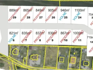 Prodej pozemku pro bydlení, Bystřice, Na Čeperce, 800 m2