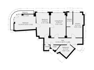 Pronájem bytu 3+1, Praha - Vinohrady, Radhošťská, 96 m2