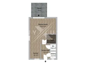 Prodej bytu 3+kk, Králův Dvůr, Větrná, 80 m2