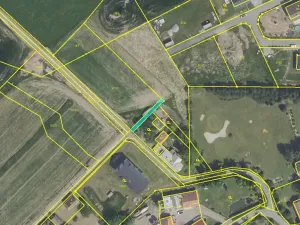 Dražba pozemku, Lešany, 245 m2